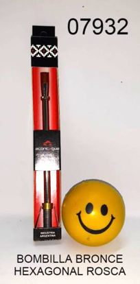 Imagen de BOMBILLA BRONCE HEXAGONAL SURTIDA  ROSCA9.24